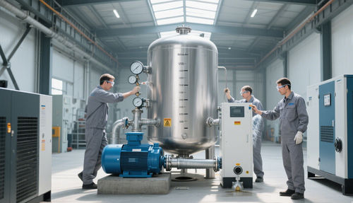 Latest company case about What is the Function of Air Receiver Tank?