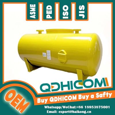 Quality  Horizontal Receiver Tank Carbon Steel For With PED Approved factory