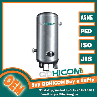 Pressure Balance Vertical Air Storage Tank Carbon Steel For Factory Use ASME Approved