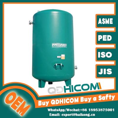 Pressure Buffer Vertical Air Receiver Tank Galvanized Storage Pressure Vessels