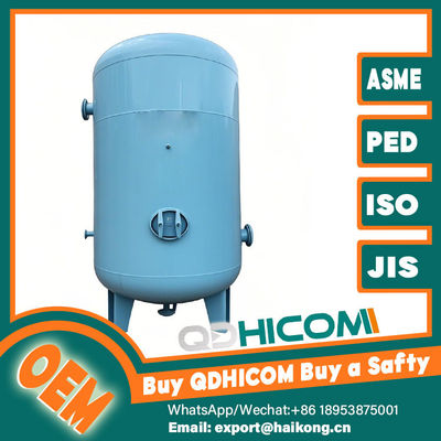 Vertical Compressed Air Holding Tank Carbon Steel With CE TUV Certifications