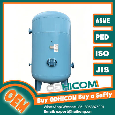 Air Volume Regulator Vertical Air Receiver Tank Carbon Steel For Pneumatic Equipment
