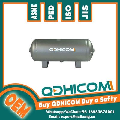 Horizontal Air Compressor Receiver Tank Seam Welded Steel For Industrial Workflows