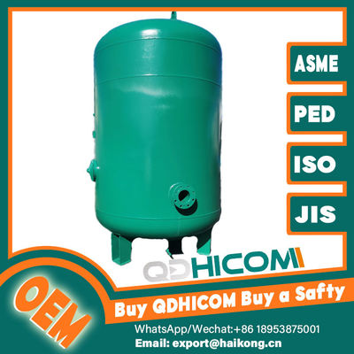 Carbon Steel Vertical Air Compressor Expansion Tank For Industrial Supply PED Certified