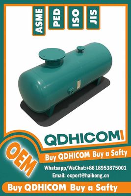 Hygienic Air Stabilizer Horizontal Receiver Tank Carbon Steel For Beverage Production PED Approved